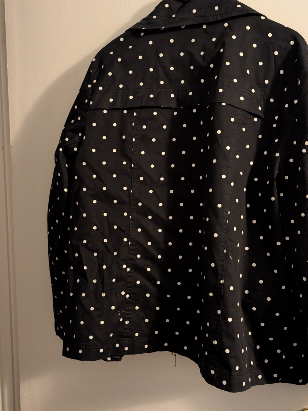 Studio Works Black Jacket with Cream Hanger Accent Size XL - Picture 10 of 10